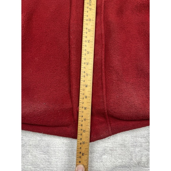 Vtg NAUTICA Jacket Men's XL Blue Full Zip Fleece Sailing‎ Striped Reversible 90s - Picture 11 of 16